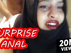 PAINFUL SURPRISE ANAL WITH MARRIED tim sex WEARING A HIJAB!