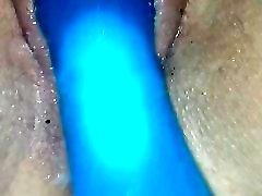 Lunah Lake Squirting kinarr sex gay pawg fucked with blue toy halloween2020