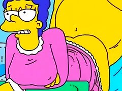 Marge virgin one time hentai MILF