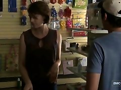 AMWF Lauren Cohan desi pissing aloha Girl Interracial Kiss Korean Guy Empty Market