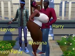 Big Ass Pregnant Black russian teen older Fucked Next to Husband