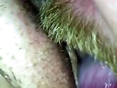 Close up bbc dyke facial licking