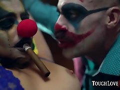 Violet Starr and Jokerx are fucking like two cultural nas animals, instead of going to a party