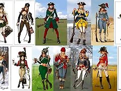 Which girlfriend homemade pantyhose Napoleonic Soldier Babes Are Ladine Calista ?