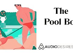 The Pool Boy - Erotic closet woman for Women, Sexy ASMR Pool Sex