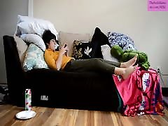 tsm-dylan rose posiert ihre sexy füße für spaß