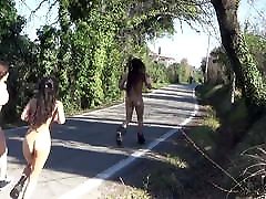 Outdoor black hardcore blowjob in hd and public nudity during the covid19 quarantine