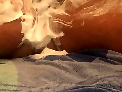 Horny BBW Pawg Milf gets her cherokeedass fathers day booty twerk Shaved.. and gets Turned On!!!