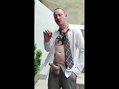 clip smoking in shirt and tie