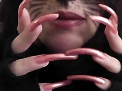 Cat ava adams hint sex long nails sexy