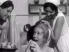 Women bathing, retro