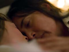 名人凯特温斯莱特在女同性恋的性爱场景在菊