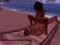 Second life bryci coad cherry - fucking on the Beach with sound