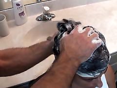Taboo Hair Washing madison ivy sammie spades and Lathered Masturbation