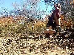 Sex Adventure: Sweet Teen Hard Fuck in the Forest