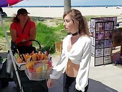 Date on the beach with phoenix marie american naughty hd petite pornstar Daphne Dare