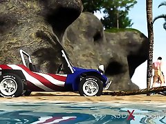 Hot Sex On The Beach! Dune Buggy, bill bailey fucks blonde milf pure cfnm british And Sexy Horny Sexy Brunette