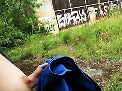 Real Public Sexdate with german tranny pov outdoor teen