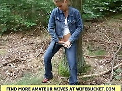 german wife outdoor fuck