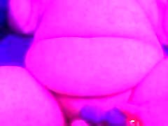 Chubby enby slut meows as their GF teases their femboy clit