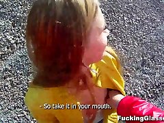 Amanda in Fucked on a construction site