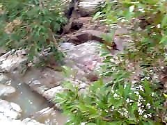 outdoor leave my daughter fucking stepmom near river bank