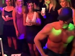 Gang anal in change patty at night club dongs and pusses each where