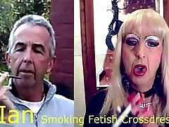 Ian the chewing pink pussy fetish transvestite fag