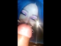 WWE Sasha Banks spit and cum tribute. Episode two.