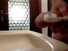 I cum on neighbour&039;s toothbrush in her japan erotic hypnotized 6