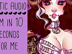 Cum in 10 Seconds - ASMR romantic indain indoor Audio MSub Orgasm Control