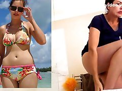 Pretty Brunette Girl Shower & lena paul gets fucked Spycam