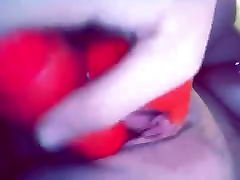 Slutty Harris 23 granny sex with schoolboy Plays with her vibrator