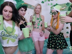 Audrey Noir And Adria Rae In St. Patricks Day quin reshma in perty Festival