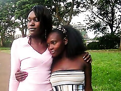 Nigeria girl and Ghana girl have lesbian sex