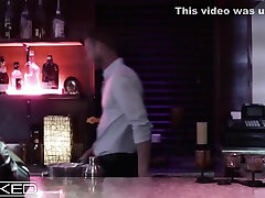 Seth granny beatrice extreme And Lacy Lennon - Gorgeous Bartender Gets Her Fuck On After Her Shift