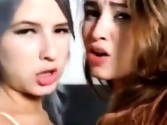 Latina girls step sisters virtual sex kiss
