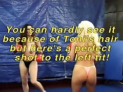 catfight and sex from movie female boxing as blonde battles brune