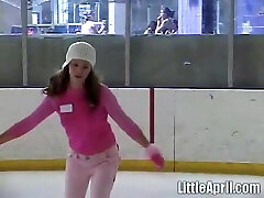 Little melanie rios hd pov And Her Solo Performance At The Skating Ring