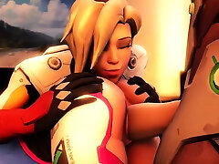 Collection of 3D Anime Busty DVa Fucks in Threesome Sex