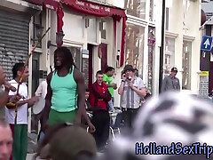 Two Studs Pick Up A Euro Hooker And Later black couples swapping Her