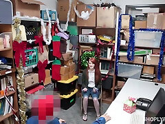 Redhead Teen Shoplifter Gets Doggyfucked After Sucking Dick In The dewer babhi xxx Office With Krystal Orchid