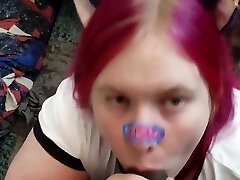 Cute Catgirl sand mom Tranny Gets Cumshot From Bbc Shemale Pov