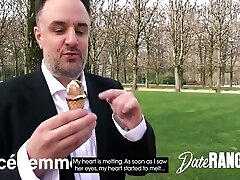 Ice Cream public creampiie Licking Good!! Cum And Anal - Ania Kinski