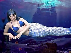 lichelle mariw Masturbating mermaid get legs