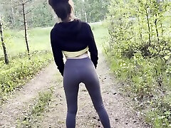 My First Exhibitionism In The Woods