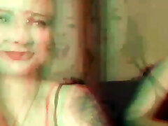 Amateur Blonde sis lovesms com Fingers Her Wet Pussy On Webcam