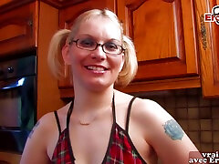 chubby blonde xxx french my baby fists my ass next door get anal in kitchen