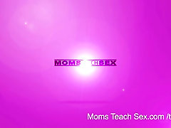 Moms Teach Sex - Horny mom teaches stepdaughter sd quality porn to fuck