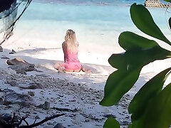 समुद्र तट पर सेक्स - शौकिया evelyb lib dp दृश्यरतिक